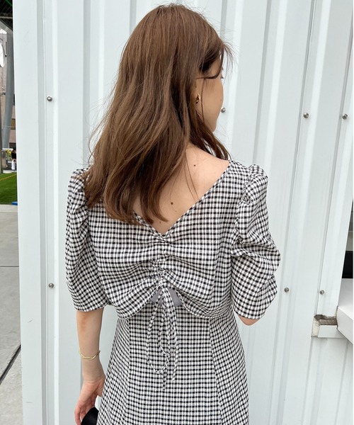 one after another NICE CLAUP(ワンアフターアナザーナイスクラップ)の「マルチウェイセットワンピース(ワンピース・レディース・ブラック/ブラック系その他/グリーン系その他/ライム・FREE)」の19枚目の写真