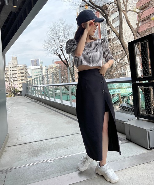 one after another NICE CLAUP(ワンアフターアナザーナイスクラップ)の「マルチウェイセットワンピース(ワンピース・レディース・ブラック/ブラック系その他/グリーン系その他/ライム・FREE)」の16枚目の写真