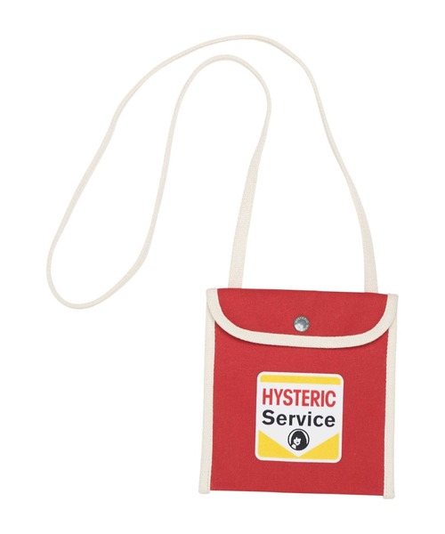 HYSTERIC GLAMOUR(ヒステリックグラマー)の「STICKER サコッシュ(ショルダーバッグ・レディース・ネイビー/イエロー/レッド・FREE)」の3枚目の写真