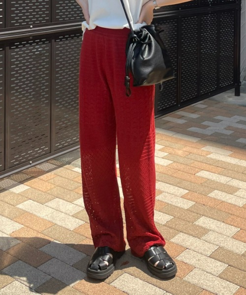 セール スカシアミニットパンツ その他パンツ Rodeo Crowns Wide Bowl ロデオクラウンズワイドボウル のファッション通販 Zozotown