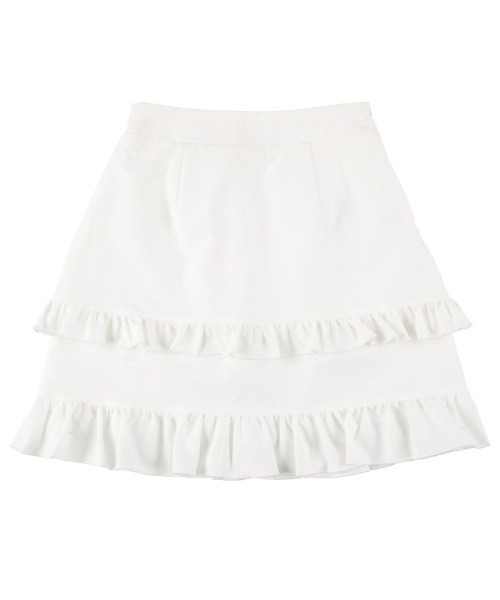 MIRO AMURETTE(ミロアミュレット)の「waist mini skirt(スカート・レディース・ホワイト/ブラック・FREE)」の14枚目の写真