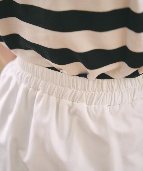 MIRO AMURETTE(ミロアミュレット)の「waist mini skirt(スカート・レディース・ホワイト/ブラック・FREE)」の13枚目の写真