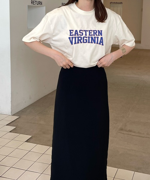 LE MORE（リモア）の「ヴィンテージロゴTシャツ（Tシャツ/カットソー・レディース・アイボリー/クリーム・FREE）」の5枚目の写真