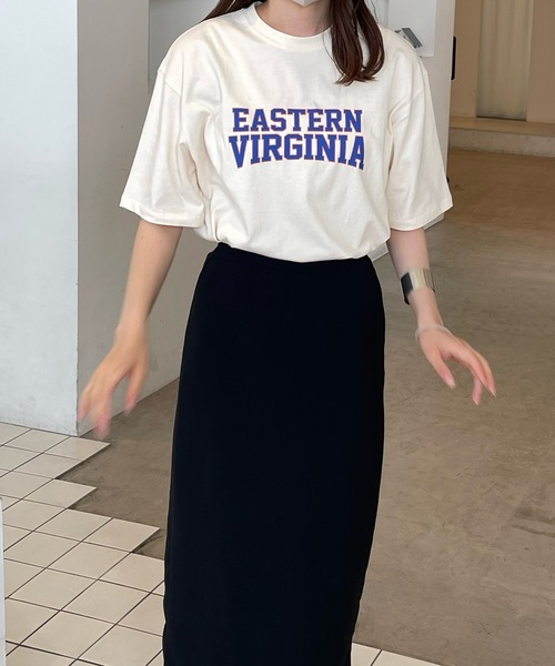 LE MORE（リモア）の「ヴィンテージロゴTシャツ（Tシャツ/カットソー・レディース・アイボリー/クリーム・FREE）」の9枚目の写真