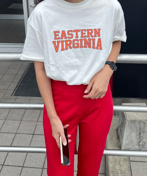 LE MORE（リモア）の「ヴィンテージロゴTシャツ（Tシャツ/カットソー・レディース・アイボリー/クリーム・FREE）」の6枚目の写真