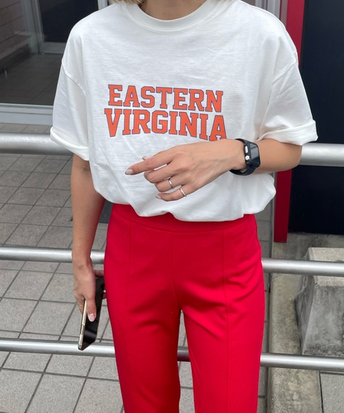 LE MORE（リモア）の「ヴィンテージロゴTシャツ（Tシャツ/カットソー・レディース・アイボリー/クリーム・FREE）」の13枚目の写真