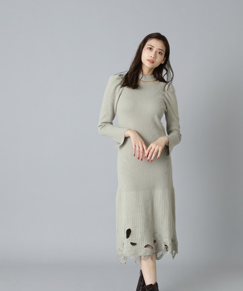 カットワーク刺繍リブニットワンピース ワンピース By Jill Jill Jillstuart By Jillstuart ジルバイジルスチュアート のファッション セール格安 カットワーク刺繍リブニットワンピース ワンピース By Jill Jill Jillstuart By Jillstuart ジルバイジルスチュアート のファッション セール格安