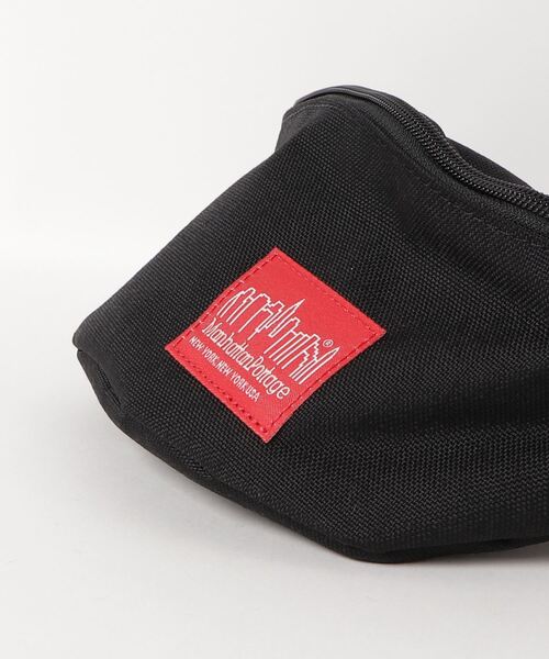 Manhattan Portage（マンハッタンポーテージ）の「Manhattan Portage/マンハッタンポーテージ ヒップバック Doyers Waist Bag MP1126-L（ボディバッグ/ウエストポーチ・メンズ・ブラック×レッド・FREE）」の5枚目の写真