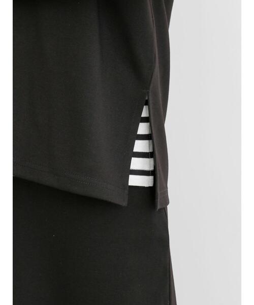 Lugnoncure（ルノンキュール）の「カットジャカードVネックベスト（ニット/セーター・レディース・ベージュ/ブラック/ブラウン・ﾌﾘ-）」の20枚目の写真