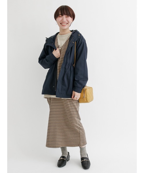 Lugnoncure（ルノンキュール）の「カットジャカードVネックベスト（ニット/セーター・レディース・ベージュ/ブラック/ブラウン・ﾌﾘ-）」の7枚目の写真