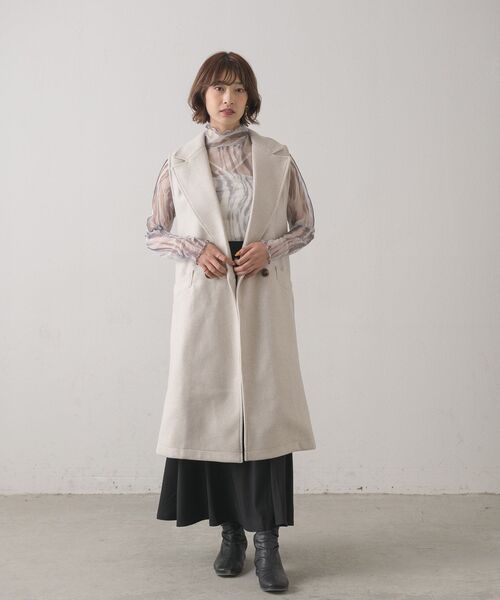 RETRO GIRL(レトロガール)の「シアーレイヤードHNカットソー(Tシャツ/カットソー・レディース・オフホワイト/イエロー/ブルー/ブラック/ブラック系その他・FREE)」の21枚目の写真