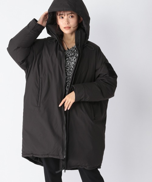 WILD THINGS（ワイルドシングス）の「BARNYARDSTORM / WILD THINGS別注/モンスターダウン（ダウンジャケット/コート・レディース・ブラック/オフホワイト・1/0）」の13枚目の写真