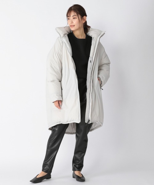 WILD THINGS（ワイルドシングス）の「BARNYARDSTORM / WILD THINGS別注/モンスターダウン（ダウンジャケット/コート・レディース・ブラック/オフホワイト・1/0）」の19枚目の写真