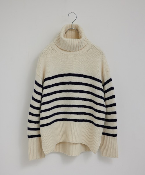 ROPE'（ロペ）の「タスマニアウールタートルネックニット（ニット/セーター・レディース・ホワイト/オリーブ/オレンジ/ピンク系その他/ホワイト系その他2・38）」の21枚目の写真