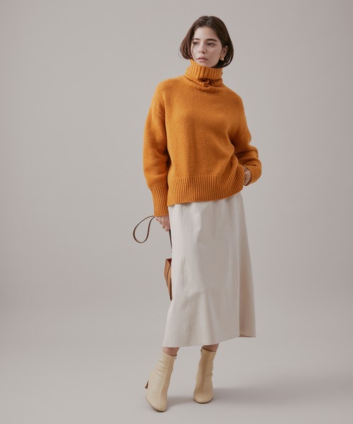 ROPE'（ロペ）の「タスマニアウールタートルネックニット（ニット