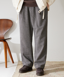 417 EDIFICE | ツイードライク チェックパンツ(スラックス)