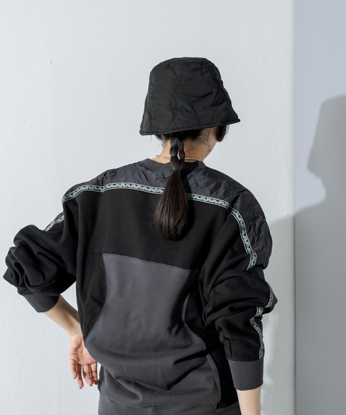 PUMA（プーマ）の「【PUMA×MARKET（プーマ×マーケット）】リラックスクルースウェット（スウェット・レディース・ブラック・MEDIUM）」の6枚目の写真