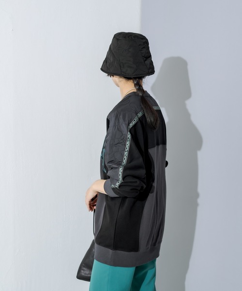 PUMA（プーマ）の「【PUMA×MARKET（プーマ×マーケット）】リラックスクルースウェット（スウェット・レディース・ブラック・MEDIUM）」の8枚目の写真