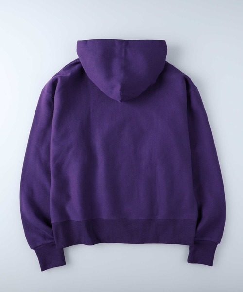 Right-on(ライトオン)の「カレッジパーカー(パーカー・メンズ・ネイビー/パープル/グレー・S/M/L/XL)」の12枚目の写真