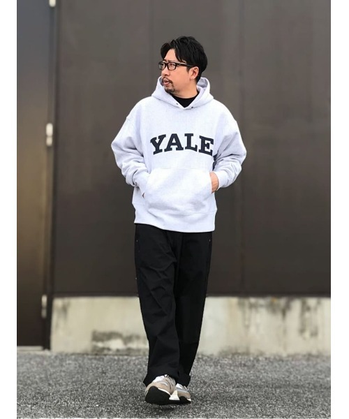 Right-on(ライトオン)の「カレッジパーカー(パーカー・メンズ・ネイビー/パープル/グレー・S/M/L/XL)」の22枚目の写真