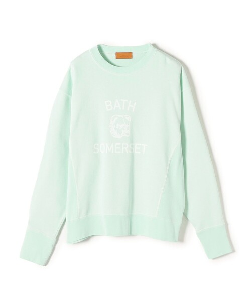 Odub（オーダブ）の「【SHIPS別注】Odub:ロングスリーブスウェット（スウェット・レディース・ネイビー/ライトグレー/ライトグリーン/ベージュ/ピンク・ONE SIZE）」の3枚目の写真