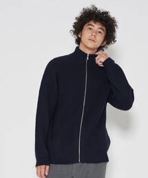 【UNISEX】フルジップニット カーディガン