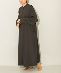 KBF | レイヤードドロストシャツワンピース(ワンピース)