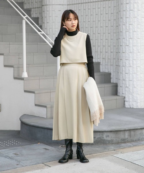 【KBF】ワンピース KBF｜カーブギャザーミニワンピース | Rakuten Fashion(楽天