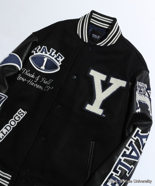 【週末値下げ】YALE大学 スタジャン 週末値下げ】YALE大学 スタジャン