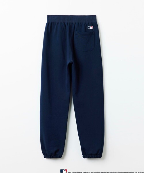 MLB(メジャーリーグベースボール)の「【MLB/メジャーリーグベースボール】PUBLUX 別注MLBロゴ刺繍スウェットパンツ/裏起毛/ユニセックス(スウェットパンツ・メンズ・ブラック/グレー系その他2/グレー系その他/ネイビー・SMALL/MEDIUM/LARGE)」の11枚目の写真