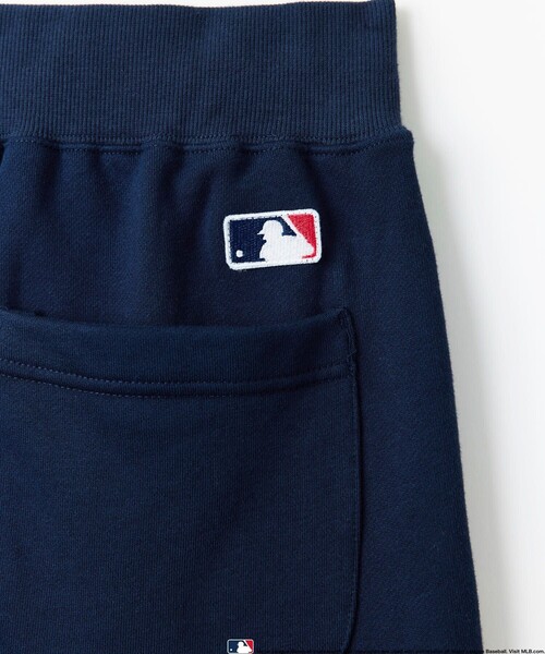 MLB(メジャーリーグベースボール)の「【MLB/メジャーリーグベースボール】PUBLUX 別注MLBロゴ刺繍スウェットパンツ/裏起毛/ユニセックス(スウェットパンツ・メンズ・ブラック/グレー系その他2/グレー系その他/ネイビー・SMALL/MEDIUM/LARGE)」の15枚目の写真