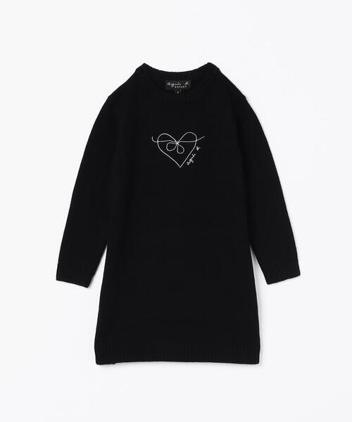 LM61 E ROBE キッズ ニットワンピース