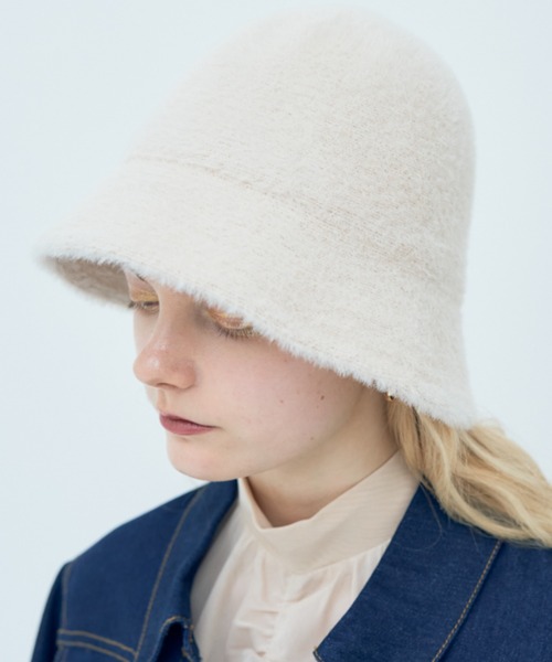 Solace（ソレイス）の「フェザーバケットハット（ハット・レディース・ナチュラル/ブラック・FREE）」の2枚目の写真