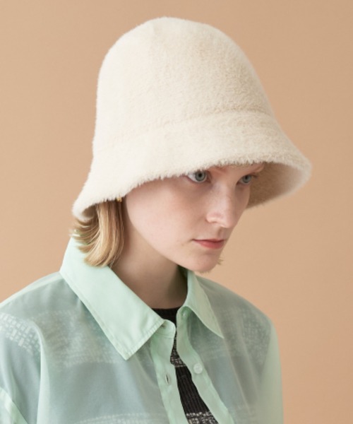 Solace（ソレイス）の「フェザーバケットハット（ハット・レディース・ナチュラル/ブラック・FREE）」の9枚目の写真