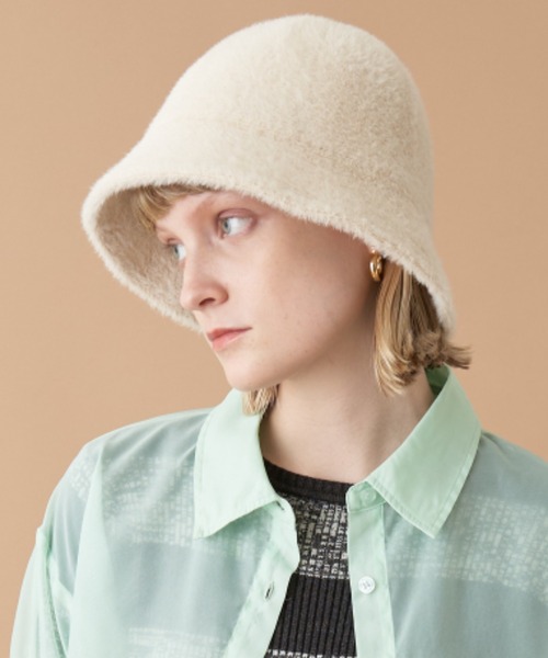 Solace（ソレイス）の「フェザーバケットハット（ハット・レディース・ナチュラル/ブラック・FREE）」の10枚目の写真