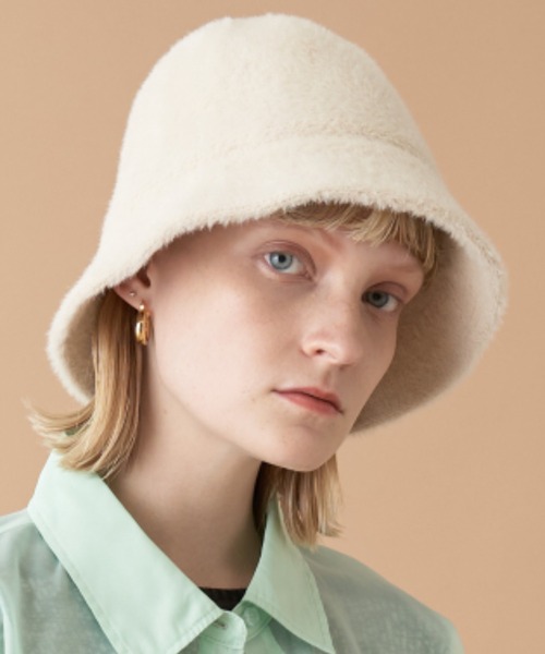 Solace（ソレイス）の「フェザーバケットハット（ハット・レディース・ナチュラル/ブラック・FREE）」の8枚目の写真