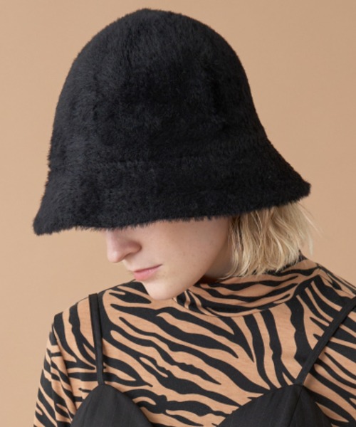 Solace（ソレイス）の「フェザーバケットハット（ハット・レディース・ナチュラル/ブラック・FREE）」の7枚目の写真