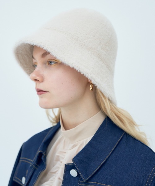 Solace（ソレイス）の「フェザーバケットハット（ハット・レディース・ナチュラル/ブラック・FREE）」の20枚目の写真