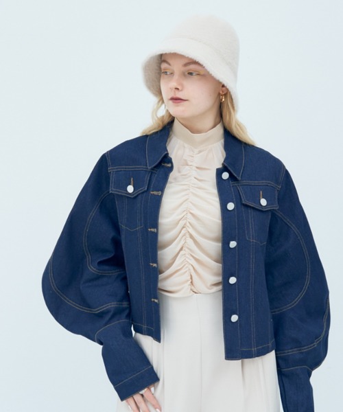 Solace（ソレイス）の「フェザーバケットハット（ハット・レディース・ナチュラル/ブラック・FREE）」の21枚目の写真