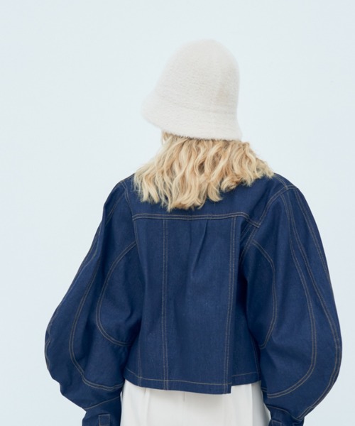 Solace（ソレイス）の「フェザーバケットハット（ハット・レディース・ナチュラル/ブラック・FREE）」の22枚目の写真