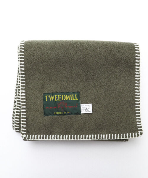 TWEED MILL(ツイードミル)の「【TWEEDMILL/ツイードミル】別注フリースマフラー(マフラー・メンズ・ロイヤルブルー/パープル/ライトグレー/オリーブ/サックスブルー/ブラック/チャコールグレー/ベージュ・FREE)」の22枚目の写真