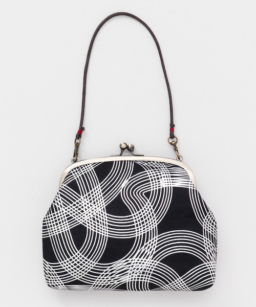 カヤ（カヤ）の「【カヤ】はじめの水引 がま口ハンドバッグ（ハンドバッグ・レディース・ブラック/ホワイト・FREE）」の4枚目の写真