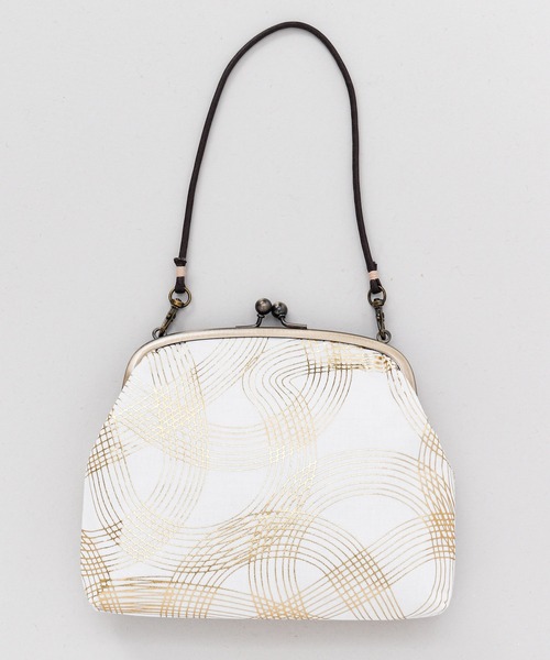 カヤ（カヤ）の「【カヤ】はじめの水引 がま口ハンドバッグ（ハンドバッグ・レディース・ブラック/ホワイト・FREE）」の7枚目の写真