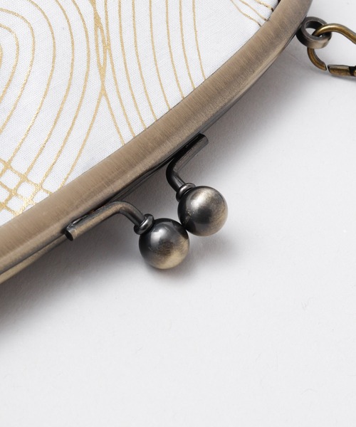 カヤ（カヤ）の「【カヤ】はじめの水引 がま口ハンドバッグ（ハンドバッグ・レディース・ブラック/ホワイト・FREE）」の8枚目の写真