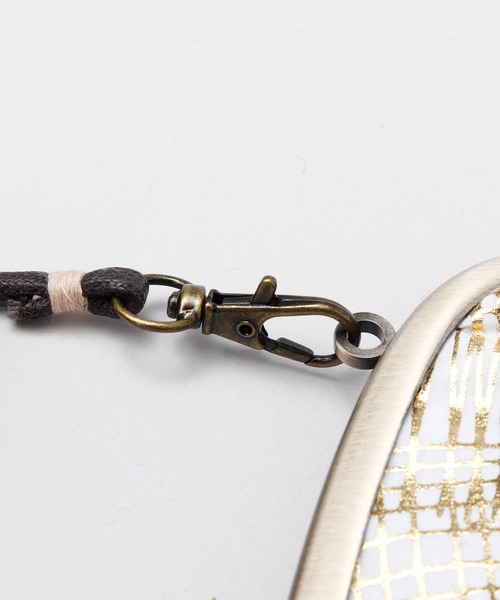 カヤ（カヤ）の「【カヤ】はじめの水引 がま口ハンドバッグ（ハンドバッグ・レディース・ブラック/ホワイト・FREE）」の9枚目の写真