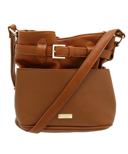 goocy(グーシー)の「ポケット巾着ショルダーBag(ショルダーバッグ・レディース・ブラック/キャメル・FREE)」の14枚目の写真