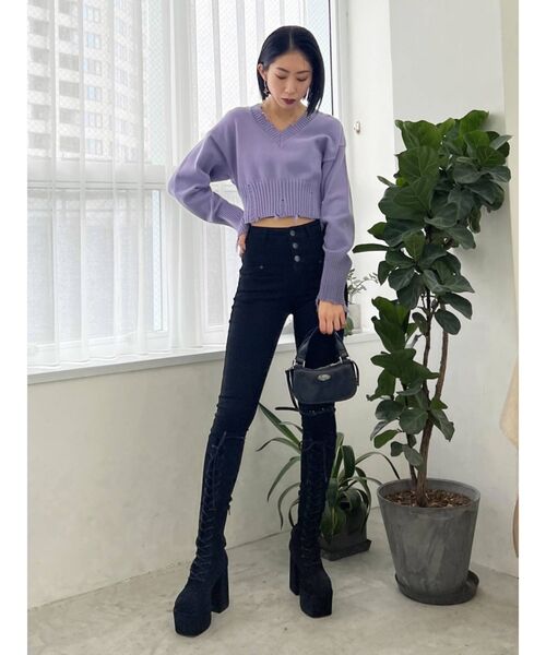 EMODA（エモダ）の「マークポイントコンパクトバッグ（ハンドバッグ・レディース・ブルー/ブラック/グリーン・FREE）」の21枚目の写真