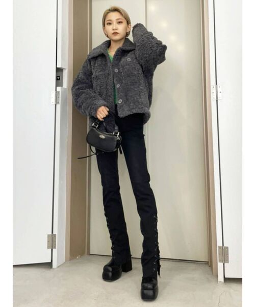 EMODA（エモダ）の「マークポイントコンパクトバッグ（ハンドバッグ・レディース・ブルー/ブラック/グリーン・FREE）」の18枚目の写真