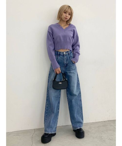 EMODA（エモダ）の「マークポイントコンパクトバッグ（ハンドバッグ・レディース・ブルー/ブラック/グリーン・FREE）」の16枚目の写真