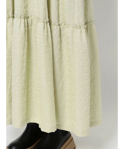 merry jenny(メリージェニー)の「レースアップティアードワンピース(ワンピース・レディース・アイボリー/ブラック/グリーン・FREE)」の19枚目の写真